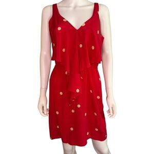 Yumi Kim Ruffled Tiered Silk Dress